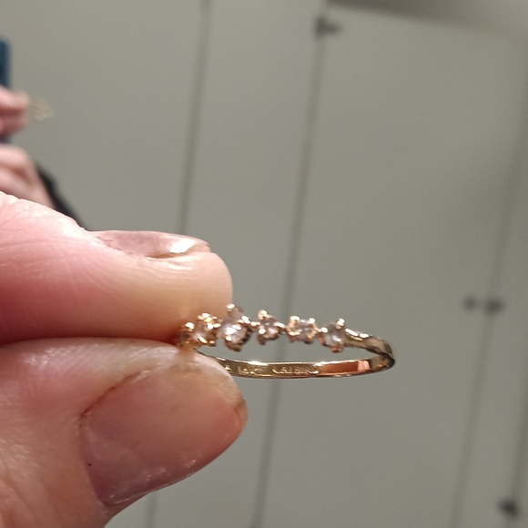 Catbird 14k gold Snow Queen Ring sz 8 1/2 real diamonds - Picture 10 of 16